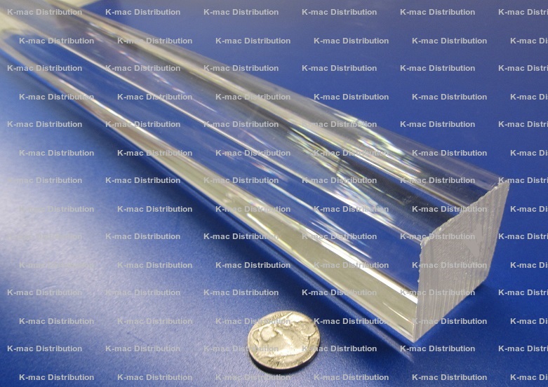 Acrylic Rods, extruded and cast, clear, colors and tints